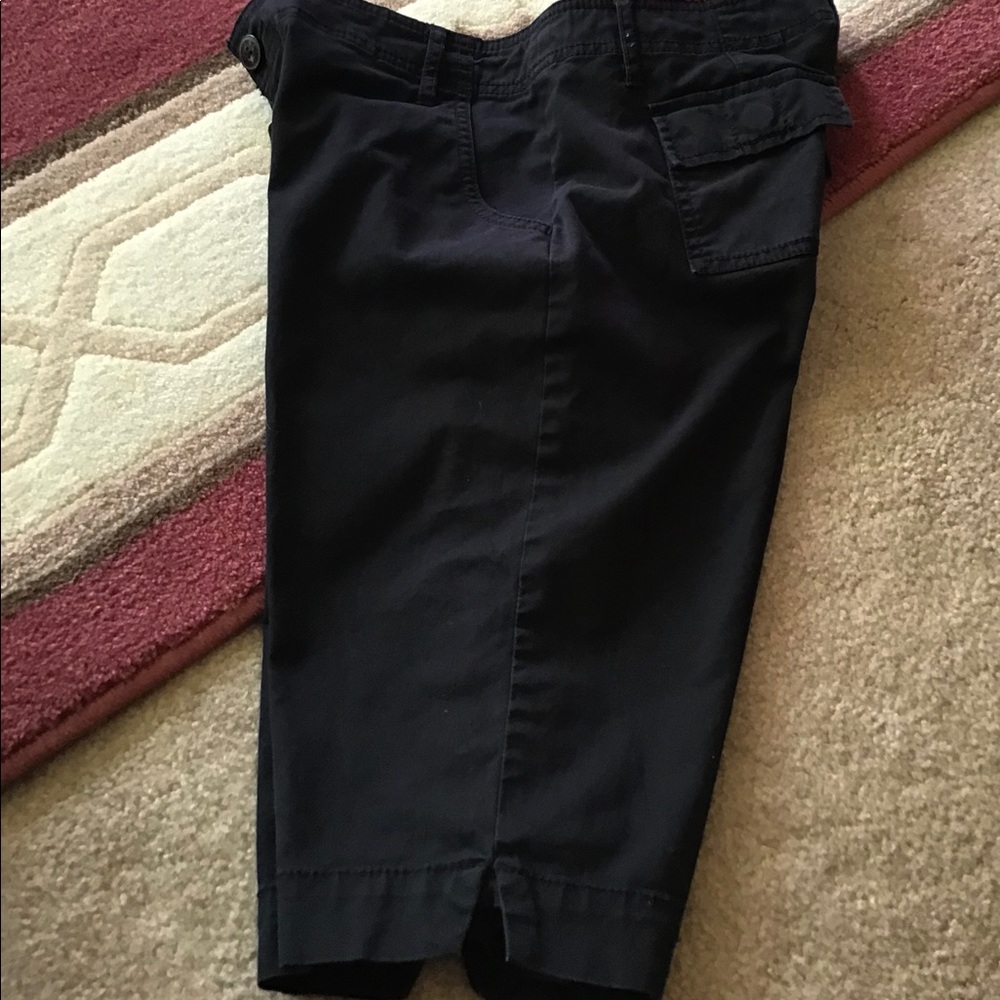 Missimo supply co. Black Bermuda shorts black 9 match everything